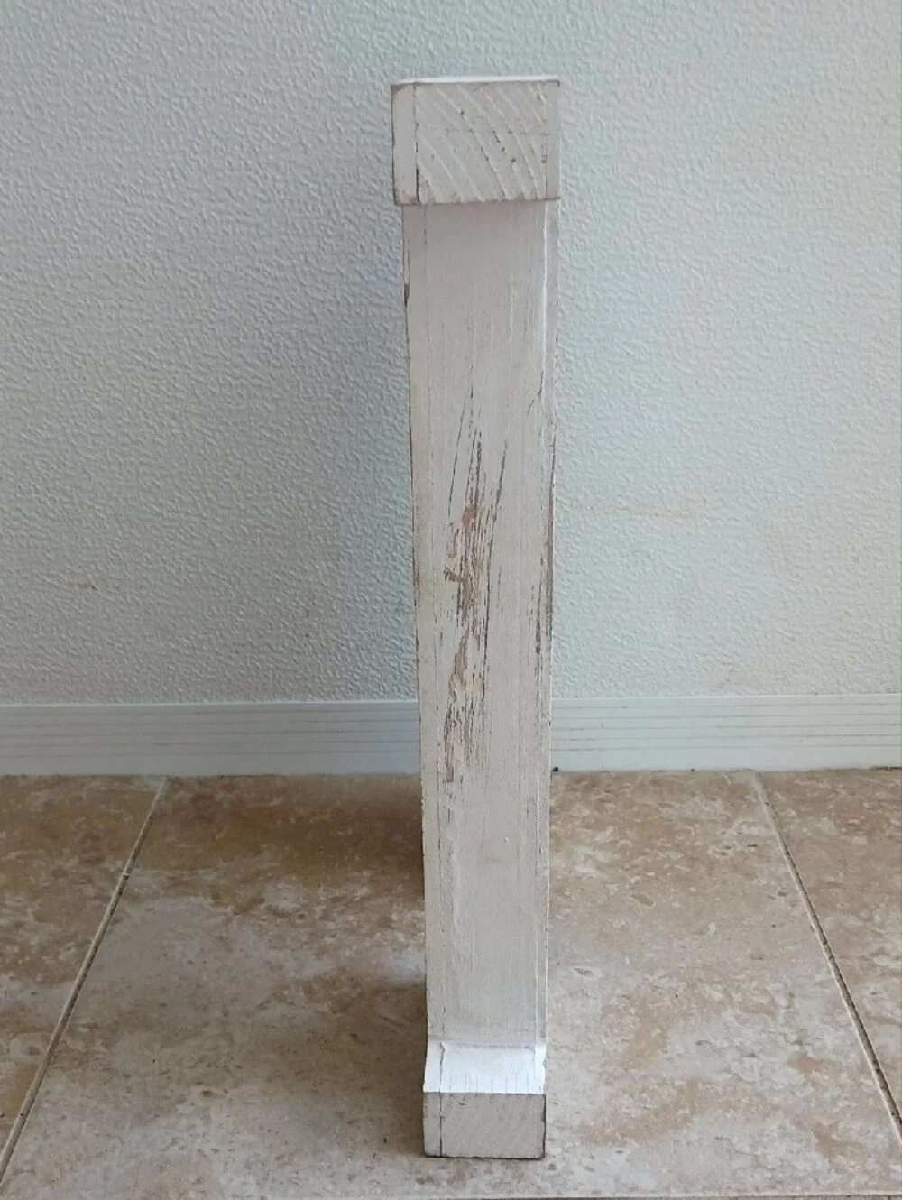 Hobby Lobby Distressed White Wooden Letter H